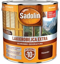 Lakierobejca Ochronno-Dekoracyjna Extra Palisander 2,5 l Sadolin