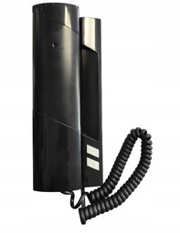 Unifon cyfrowy 2-żyłowy Domofon Proel PC-255 zworkowy czarny