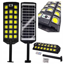 Lampa Uliczna Led Latarnia Solarna 2000W +pilot