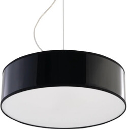 Lampa wisząca ARENA 35 czarna SL.0115 - Sollux