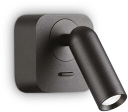 Kinkiet nowoczesny BEAN SQUARE AP czarny 260655 -