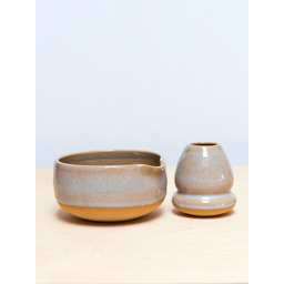 Pakamera Zestaw do Matcha Miska + Stojak -