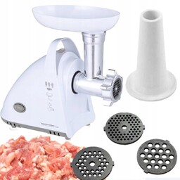 Mocna Maszynka Elektryczna 2200W Do Mielenia MIĘSA+3 Stika