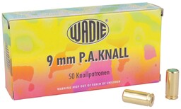 Amunicja hukowa pistoletowa WADIE 9mm P.A.Knall 50szt (845644)