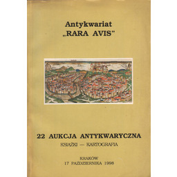 22 AUKCJA ANTYKWARYCZNA. KSIĄŻKI - KARTOGRAFIA