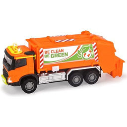 213743000 Majorette Grand Volvo Śmieciarka 19 cm, metalowy