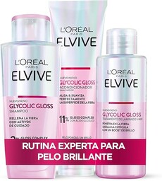L Oréal Paris Glycolic Gloss Zestaw Kosmetyków, 3