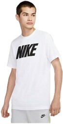 Nike Męski T-shirt Nike Sportswear biały czarny S