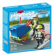 Playmobil City Action 6113 Zespół sprzątający