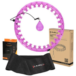 ZESTAW HULA HOP HHW12 VIOLET Z WYPUSTKAMI