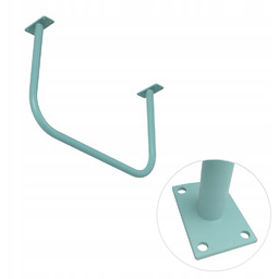 drążek do podciągania sufitowy turkusowy