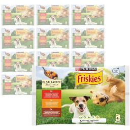 Purina Friskies Mokra Karma Dla Psa Mix Smaków