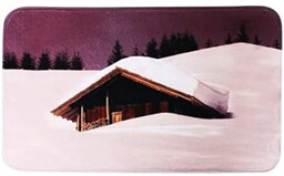 MSV mata łazienkowa domek Sepia 45 x 75