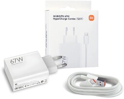 Ładowarka Xiaomi 67W HyperCharge Combo USB-A