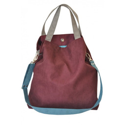 Pakamera Torba hobo XXL - oberżyna, morski, szary