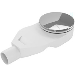 Syfon brodzikowy MARELLE 90 mm niski biały