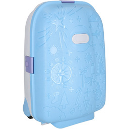 Walizka podróżna kabinowa dla dzieci na kółkach Led