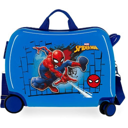Marvel Spiderman Red, czerwony, 50x39x20 cms, Walizka dziecięca