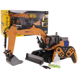 Duża Koparka Rc 40Cm Z Funkcją Dymu