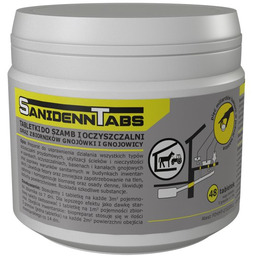 Sanidenn Tabs 48 Tabletki Bakterie Do Oczyszczalni