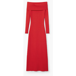 Sukienka z dekoltem bardot