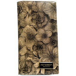 Portfel damski Peterson PTN PS1431-FDS złoty