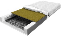 Materac bonelowy 180x200 sprężynowy z trawą morską zdrowotny