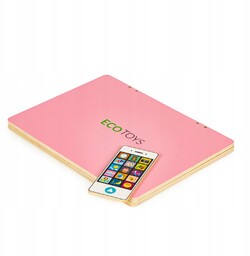 Tablica edukacyjna magnetyczna laptop litery cyfry