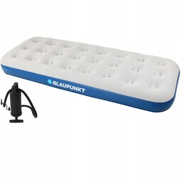 Materac Dmuchany do Spania 1-os.+POMPKA Blaupunkt