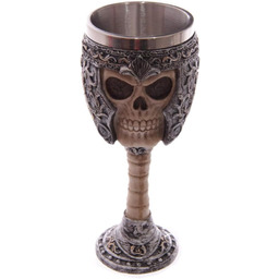 Puckator SK153, kielich, gotycka czaszka wojownicza, Multi, wysokość