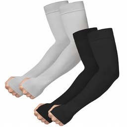 4szt ELASTYCZNE RĘKAWY KOMPRESYJNE SPORTOWE NA RĘKĘ UV