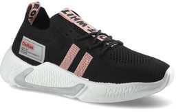 Artiker Czarne Sneakersy Damskie Sportowe Półbuty