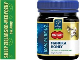 MIÓD MANUKA MGO 400+ 250g Antybakteryjny, Odporność