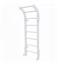 Drabinka gimnastyczna drewniana Mini biała