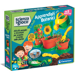 Clementoni Gra laboratoryjna dla dzieci, szklarnia, ogród botaniczny,