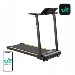 Składana bieżnia elektryczna Urevo Foldi Mini (czarno- pomarańczowa)