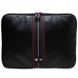 Bmw Sleeve BMCS14COMSCAKR 14"czarny/black Carbon Red Stripes