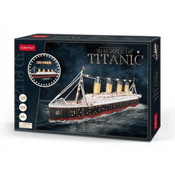 Puzzle 3D DANTE Titanic LED 266 elementów