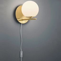 Loftowa LAMPA ścienna PURE 202000108 Trio szklana OPRAWA