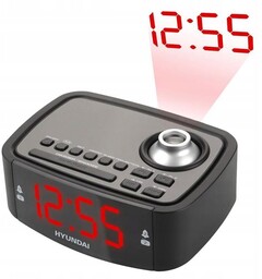 Radiobudzik Hyundai Rac201Pllbr Fm/Am Czarny