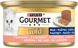 Purina Gourmet Gold mus z łososiem 85g