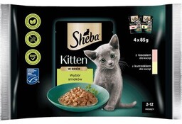 SHEBA Karma dla kota Kitten Wybór Smaków Kurczak
