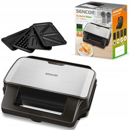 Opiekacz do Kanapek Ssm 9940SS 4w1 Cool Touch