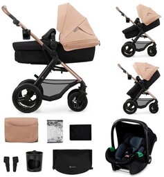 KINDERKRAFT Wózek wielofunkcyjny Moov 2 Air 3w1 Beżowy
