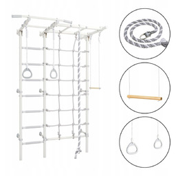 Drabinka gimnastyczna dla dzieci Kometa Next 5 biały