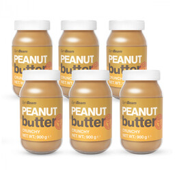 GymBeam Masło orzechowe 6 x 900 g chrupiące