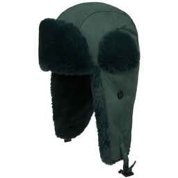 Czapka Pilotka Finola by Seeberger, ciemnozielony, cm