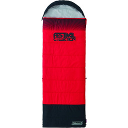 Coleman Śpiwór - czarny/czerwony, jeden rozmiar