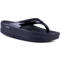 OOFOS Klapki regeneracyjne OOmega Thong Black