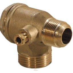 Zawór zwrotny 3/4" zew. -1/2" zew.